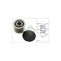Generatorfreilauf Schaeffler INA 535 0153 10 FüR Fiat MERCEDES-BENZ Nissan Opel