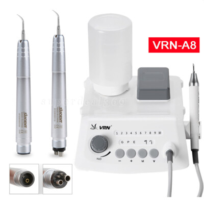 Dental LED Ultrasonic Piezo Scaler VRN-A8 /Air Scaler Handpiece 2Hole/4 Holes po