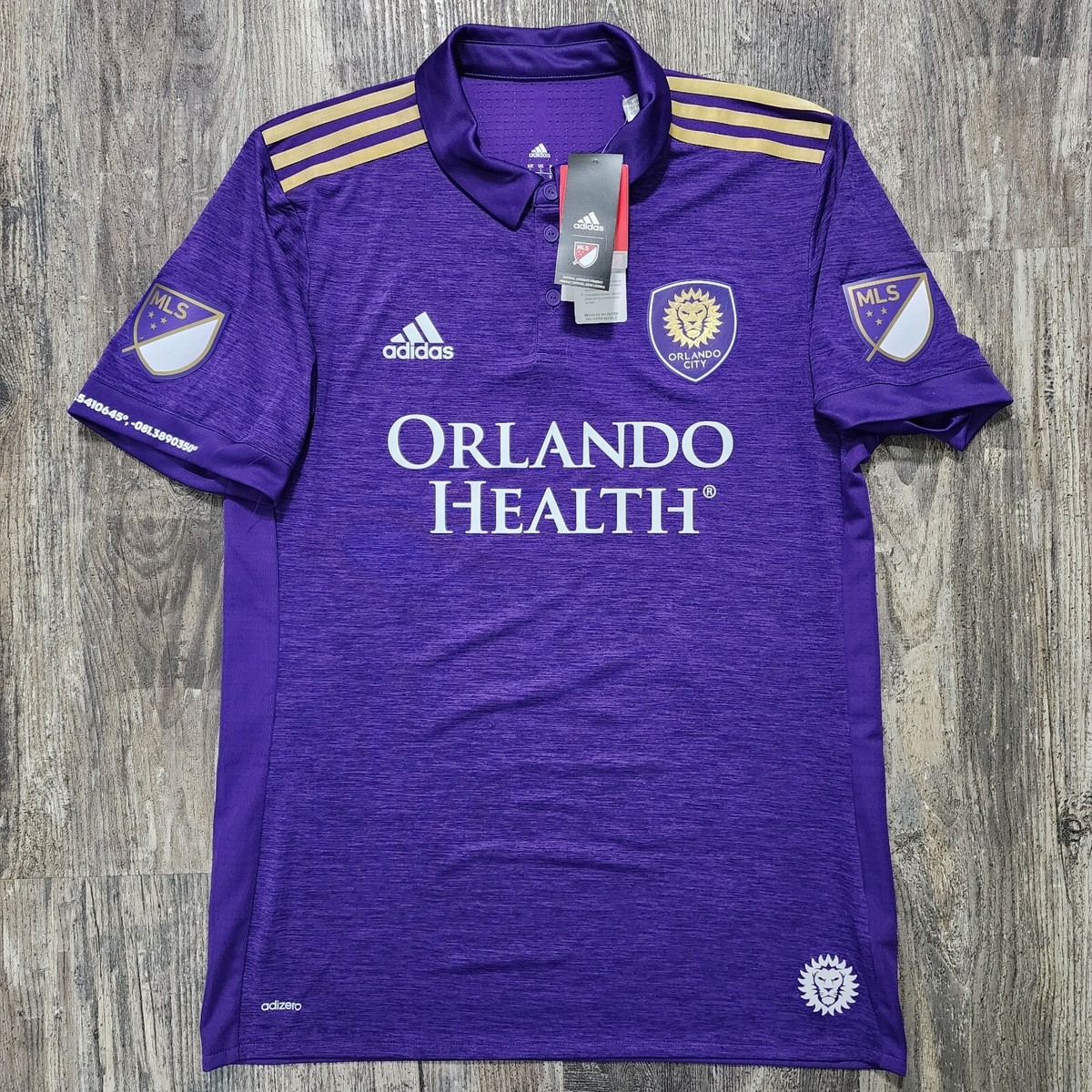 2018 Adidas Orlando City Home Soccer Jersey Yoshimar Yotun Men L