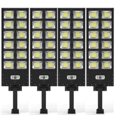 Commercial 1000000LM LED Outdoor Dusk to Dawn Solar Street Light Road Area Lamp