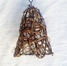 1 Grapevine Wire Bell Liberty Wedding Decor Grape Vine Ornament Xmas Tree Wreath — photo 9