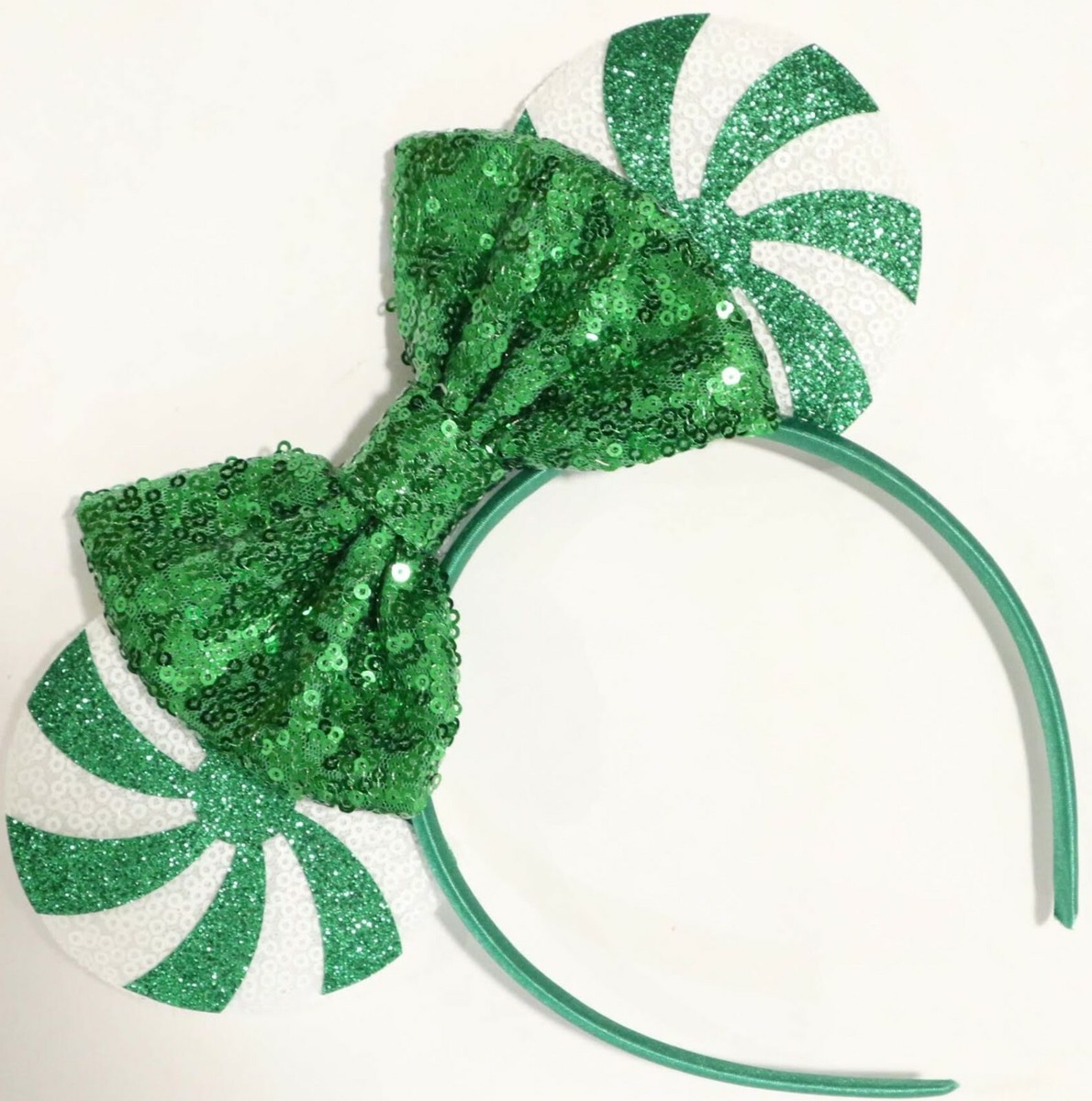Peppermint Candy Minnie Ears, Christmas Minnie Ears,Holiday  display picture 3