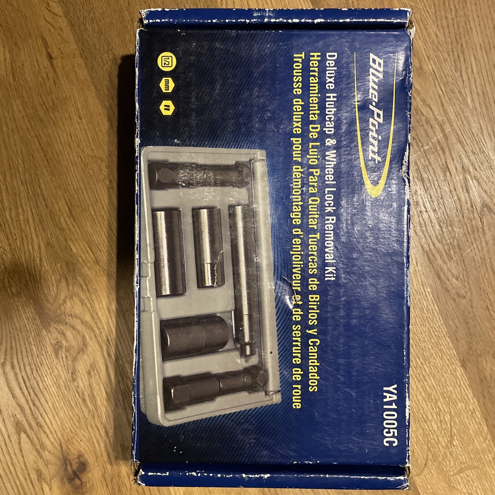 BluePoint Deluxe hubcap and wheel lock removal kit. Bought but never