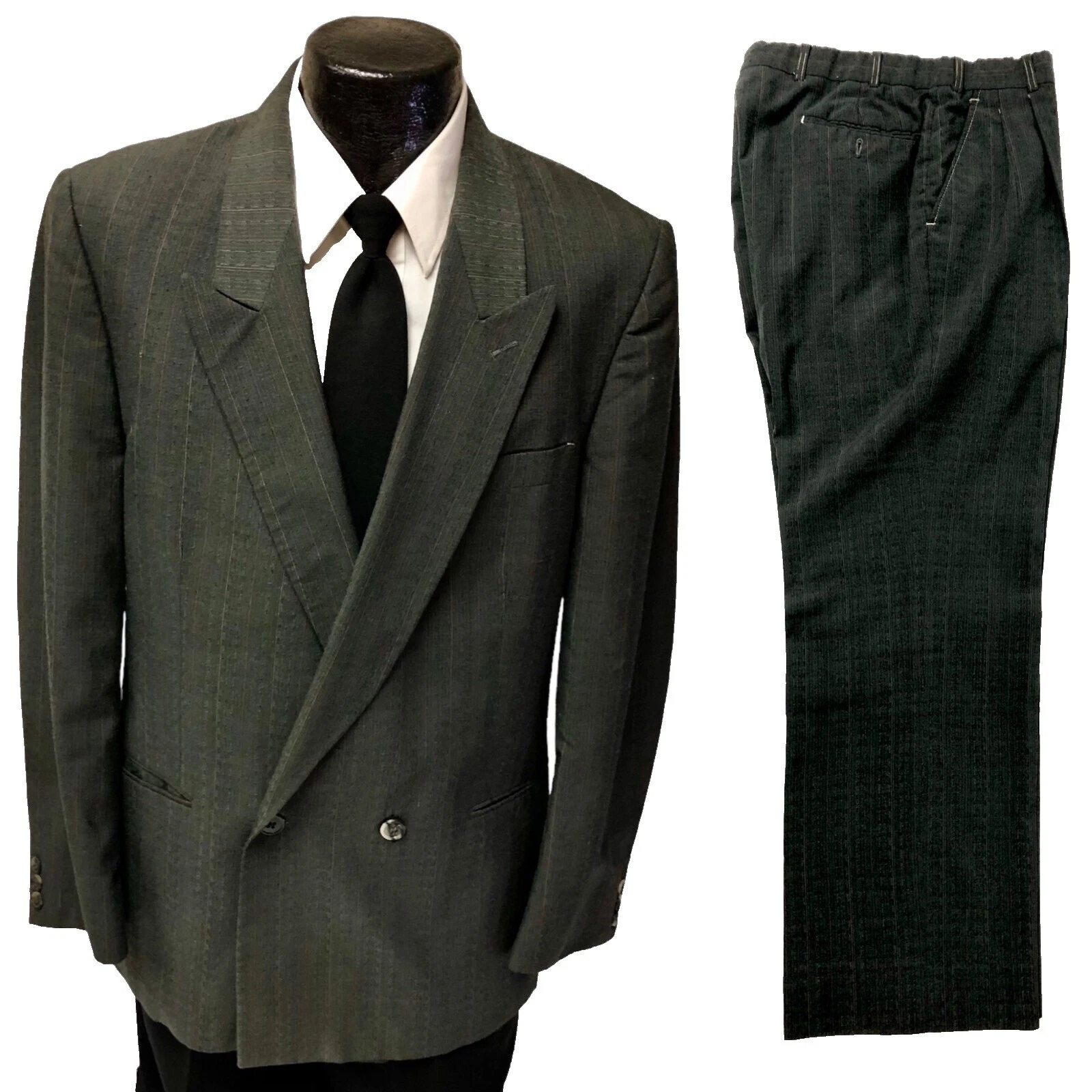 Regular Size 1950s Vintage Suits for Men