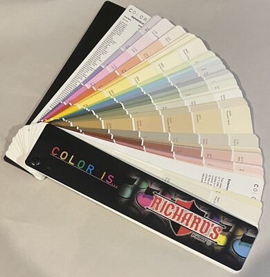 Paint Fan Deck Richard s Paints