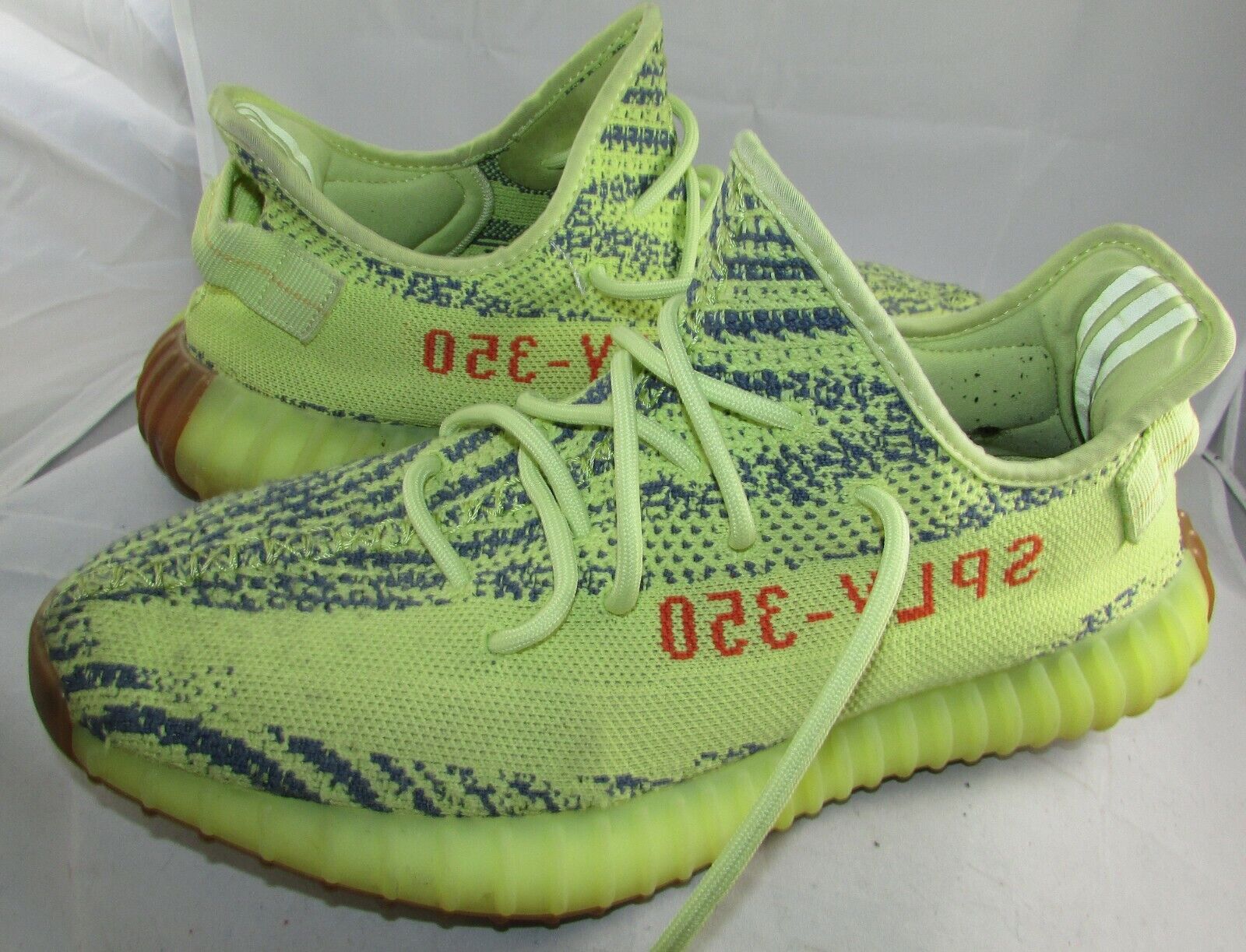 Adidas Yeezy Boost 350 Semi Frozen Yellow Mens Sneakers Shoes Sz 10.5 #B37572 | eBay