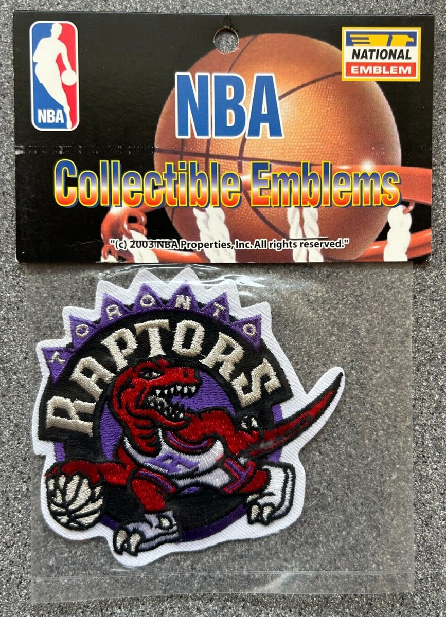 1995-2007 TORONTO RAPTORS OFFICIAL NBA BASKETBALL TEAM LOGO PATCH