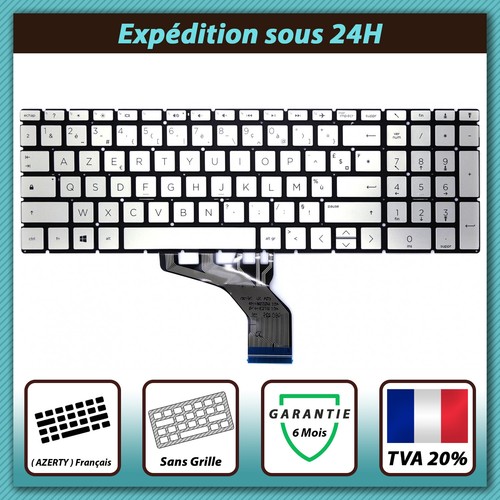 Clavier AZERTY Français Pour HP 15S-DY / 17-BY / 17-CA Neuf - Référence NSK-XR2PC