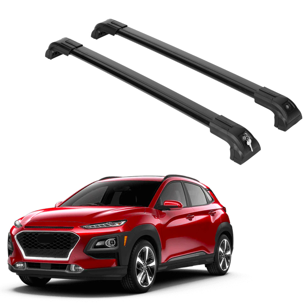 Heavy Duty 220lbs Roof Rack Cross Bars for Hyundai Kona 2018-2023