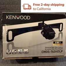 Kenwood CMOS-740HDLP HD Backup Camera With License Plate Bracket NEW IN BOX