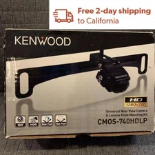 Kenwood CMOS-740HDLP HD Backup Camera With License Plate Bracket NEW IN BOX