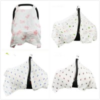 Baby Car Seat Cover,girls Or Boys Infant Carseat Canopy Cover,100% Muslin Cotton Baby Car Seat Cover,girls Or Boys Infant Carseat Canopy Cover,100% Muslin Cotton