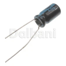 18-01-0012 Radial Capacitor 10V 220UF 105C 6X12MM