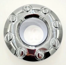 OEM 2017-2024 Ford F250 Super Duty Front Chrome 8 Lug Center Cap - HC3C-1A096-TB