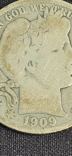 USA 1909-S Barber Half Dollar - Picture 4 of 5