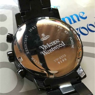 Men's Watch Vivienne Westwood VW-2352 WR10ATM St. Steel Black