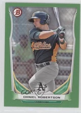 2014 Bowman Draft Top Prospects Green /75 Daniel Robertson #TP-44