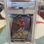 🐴🐴2024 Panini Prizm Rookies Bo Nix #309 Silver Prizm (RC) Psa 8🐴🐴