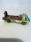 Vintage 1969 Hot Wheels Redline The Heavyweights cement truck lime & brown