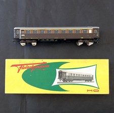 FLEISCHMANN 1445 B scala H0 carrozza FS Con Luci Funzionanti. Leggi Descriz