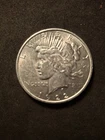1922 peace dollar.uncirculated.90% silver