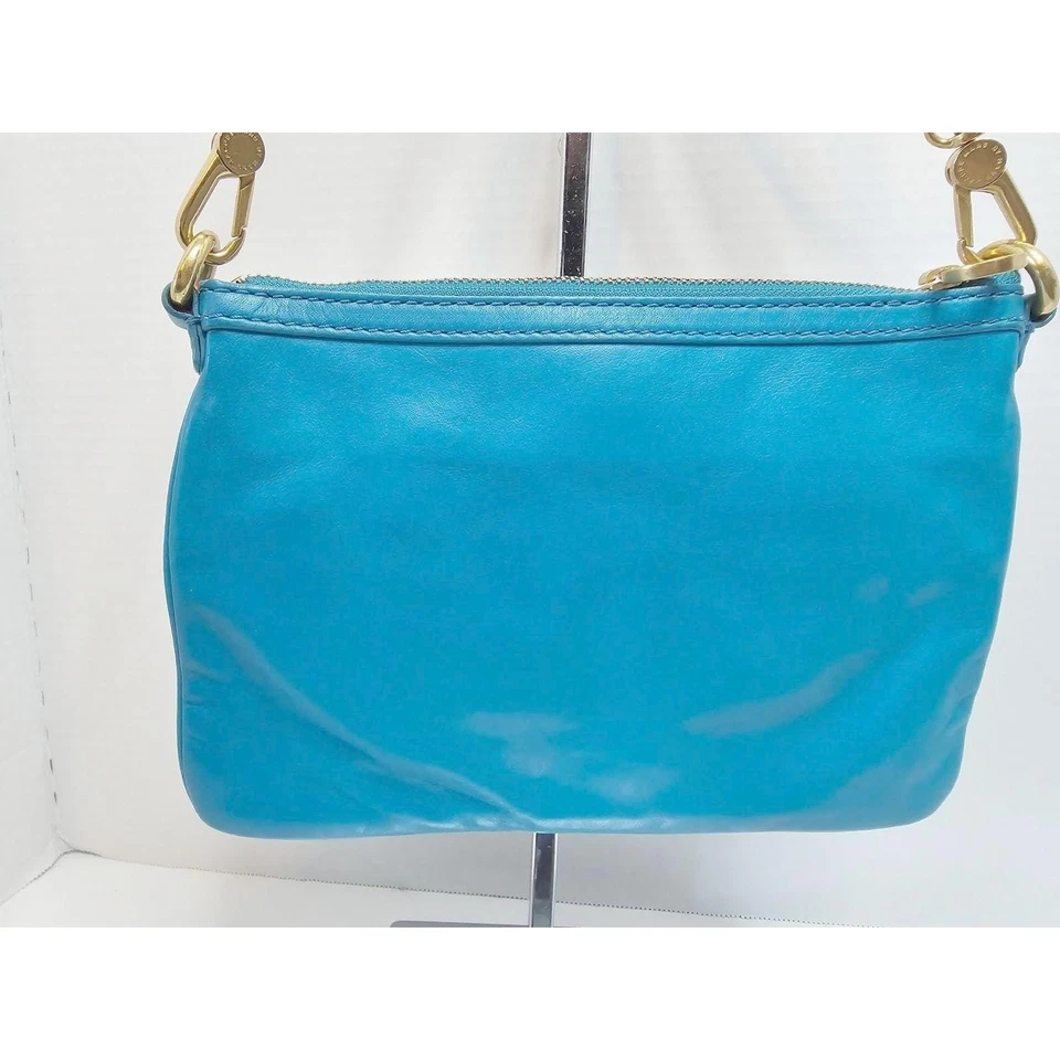 Bolso Bandolera Pequeño Rectángulo Y2K Marc by Marc Jacobs Audaz Azul Teal Foto 3 de 4