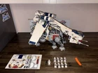 BRICKZ Custom Star Wars Republic Dropship AT-OT 10195 & 1 Lego Clone Sniper