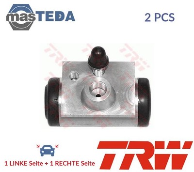 BWC243 RADBREMSZYLINDER TROMMELBREMSE TRW 2PCS FÜR RENAULT CLIO II,THALIA I