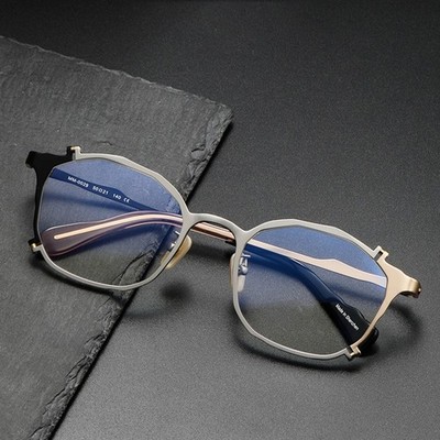 Japanese Irregular Eyeglass Frames Masahiro Maruyama Handmade Glasses MM0029