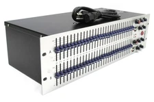 KLARK TEKNIK DN370 Dual 30 Band 1/3 Octave Analog Graphic Equalizer 2-Channel EQ
