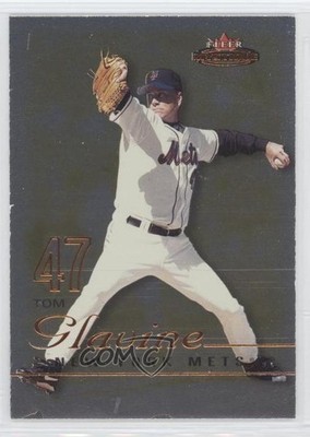 2003 Fleer Mystique Gold 47/75 Tom Glavine #47 HOF 3s3