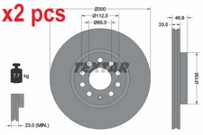 X2 PCS BOTH SIDES L&R BRAKE DISC 92333103