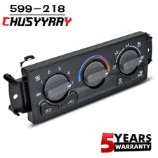 599-218 A/C Heater Climate Control Module Panel Switch For Chevrolet 15054697 