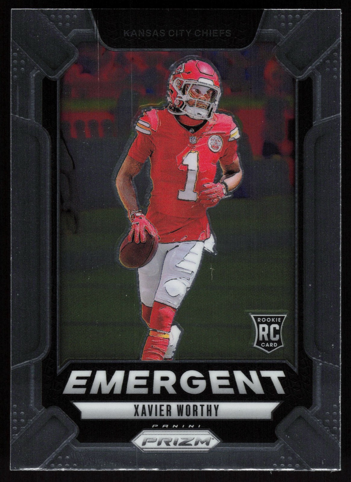 2024 Panini Prizm - Emergent #7 Xavier Worthy