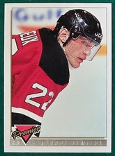 Claude Lemieux - 1993 Topps Premier Gold #134 - New Jersey Devils Hockey Card