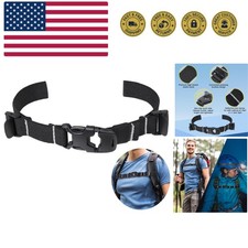Heavy Duty Adjustable Backpack Chest Strap wi...