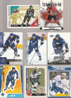  Huge 30 + LUKE SCHENN different cards lot 2007 - 2025 Leafs Flyers Predators