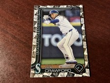 #77 2025 Topps Series 1 - J.P. Crawford #298 Spring Training