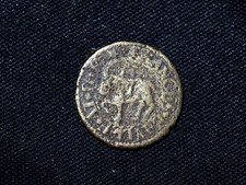 17th Century Token, Frances Baylef, Pyd Bull Ashford-Kent