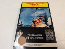 Vintage Magnetic Video TORA TORA TORA Beta Format Videocassette Part 1 War