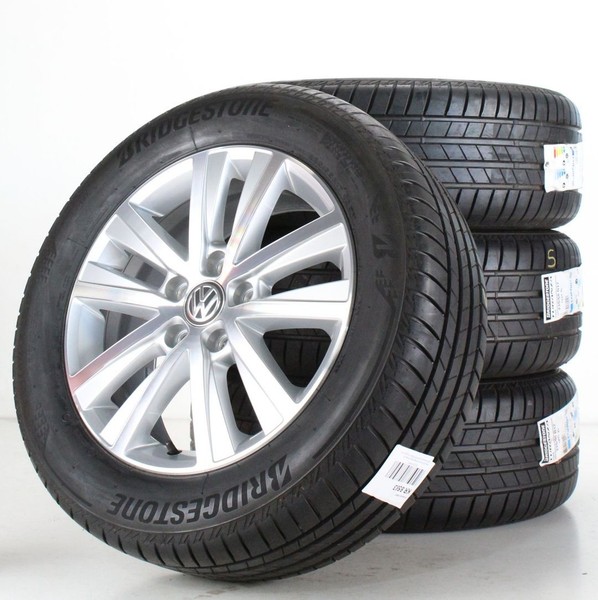 Vw T5 T6.1 Ruote Estive 17 Pollici Cerchioni Cascavel Argento Lega 7E0601025L-image