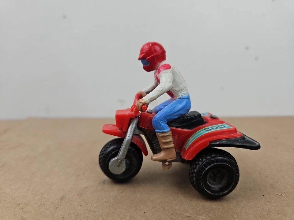 Vehículo todo terreno Tootsietoy vintage 3 ruedas fundido a presión 3" HONDA 300 Foto 3 de 4