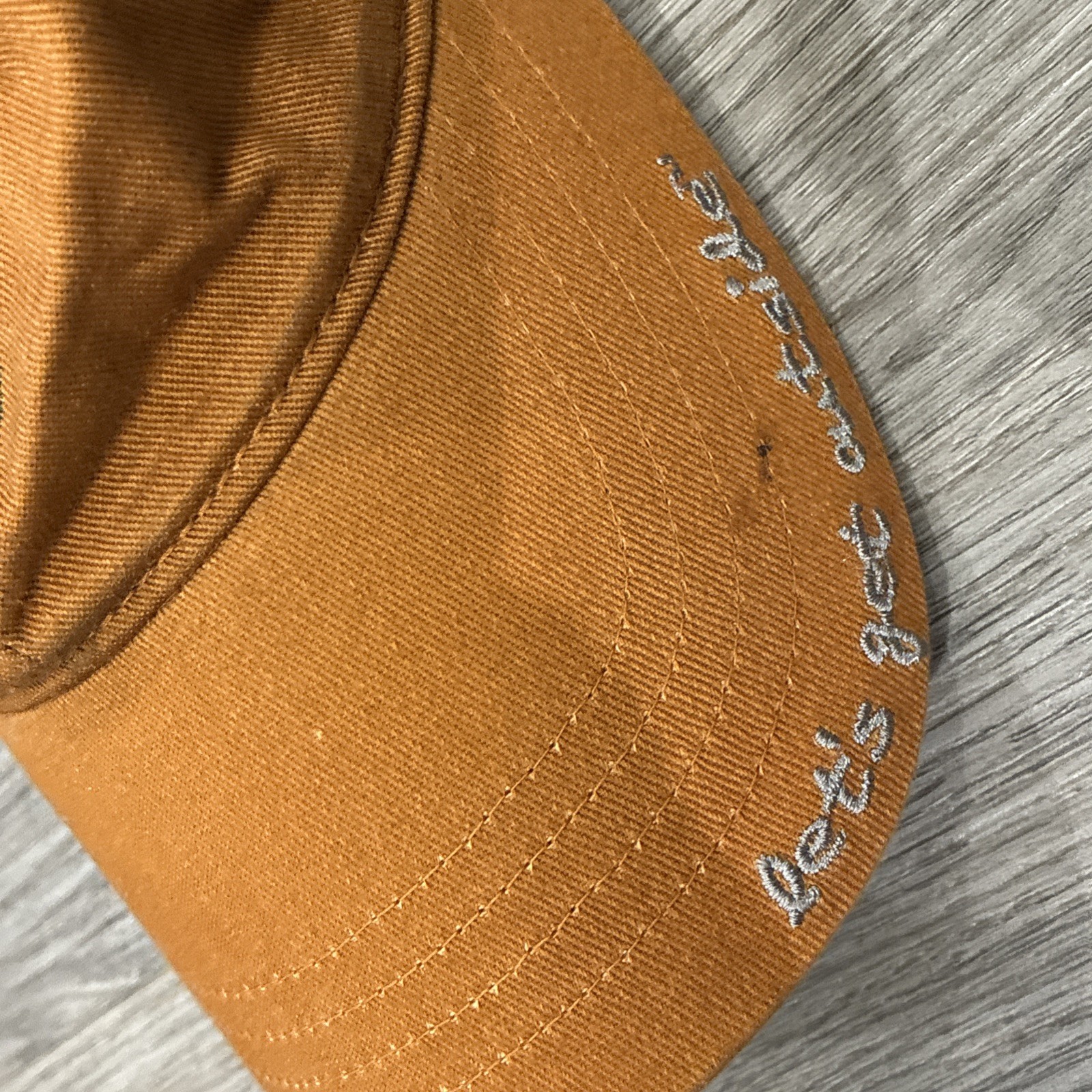 Merrell Brown Hat Dad Cap Adjustable “ Lets Get O… - image 3