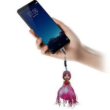 Cute Doll Mobile Cover Charm Strap Use Any Mobile Cover 2 Pc