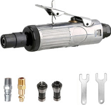 1/4 Inch Air Die Grinder, 25,000 RPM Free Speed,1/4 Inch 6MM and 1/8 Inch 3MM