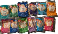 1999 McDonald's Ty Teenie Beanie Babies Complete Set Of 12 New Sealed
