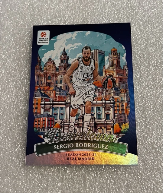 SERGIO RODRIGUEZ 2024-25 Panini Donruss Turkish Euroleague DOWNTOWN SP Case Hit