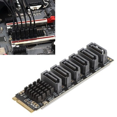 ASM1166 Chip M.2 To SATA3.0 Adapter Card For Easy Data Transfer