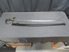 WWI IMPERIAL GERMAN ARMY ARTILLERY OFFICER DRESS SWORD-W.K.&C.-ETCHED BLADE