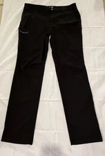 Luly Yang Designed Prime Pants Men’s Large (34-36) Black 6 Pockets Logo